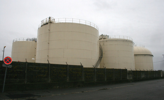 Stockage d’hydrocarbures à Lorient (site Seveso 2, seuil haut)